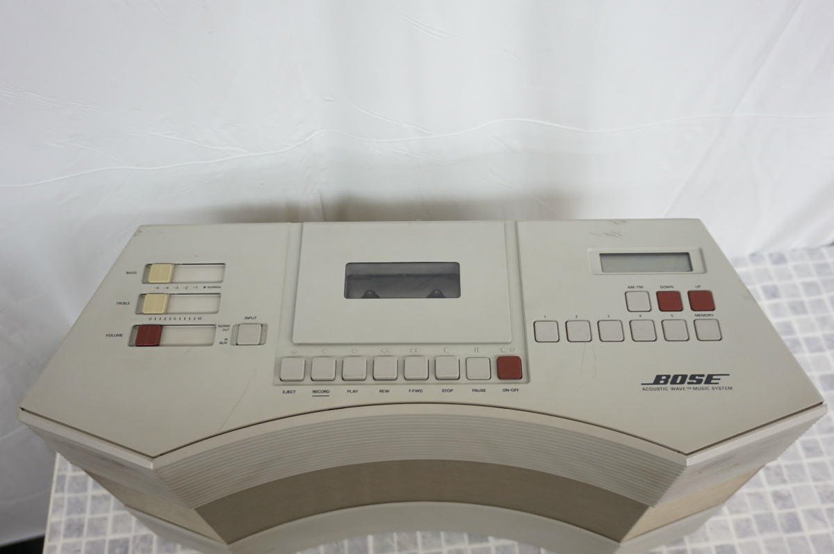 SK] BOSE ボーズ AW-1 ACOUSTIC WAVE ラジカセ ケース付き □a509714