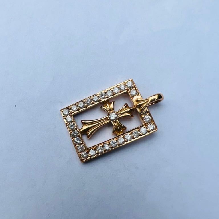 CHROME HEARTS 22kクロムハーツ22k オープンフレームド ベビーファット