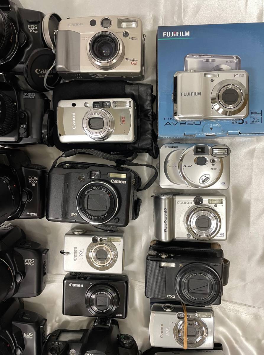 カメラ おまとめ72個 OLYMPUS OM-1 Nikon Ｄ70Ｓ Ｆ80 Ｆ90Ｘ Canon MINOLTA PENTAX FUJI等 デジカメ 一眼レフ　ポラロイド等　ジャンク品 OM-1 OLYMPUS Olympus 完動品、整備済◉Olympus 単焦点レンズ付き RENTAL
