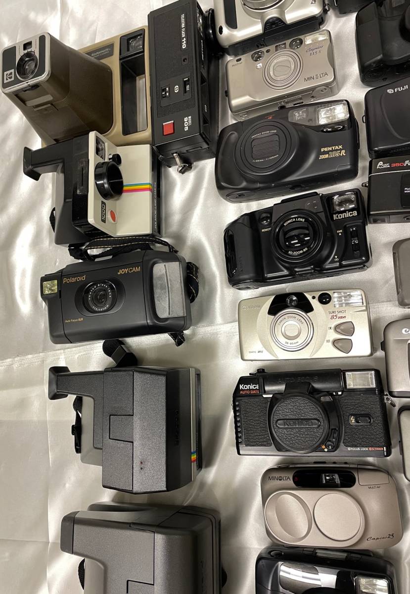 カメラ おまとめ72個 OLYMPUS OM-1 Nikon Ｄ70Ｓ Ｆ80 Ｆ90Ｘ Canon MINOLTA PENTAX FUJI等 デジカメ 一眼レフ　ポラロイド等　ジャンク品 OM-1 OLYMPUS Olympus 完動品、整備済◉Olympus 単焦点レンズ付き RENTAL