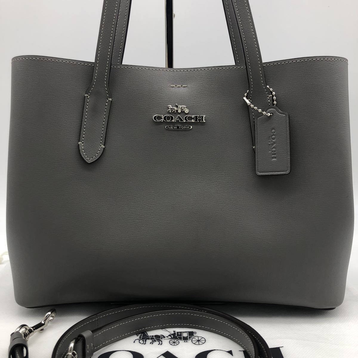 1円【未使用】COACH コーチ メンズ レディース2way ショルダーバッグ 