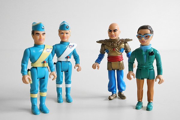 ☆ヴィンテージ アオシン 電動ノンストップ サンダーバード2号