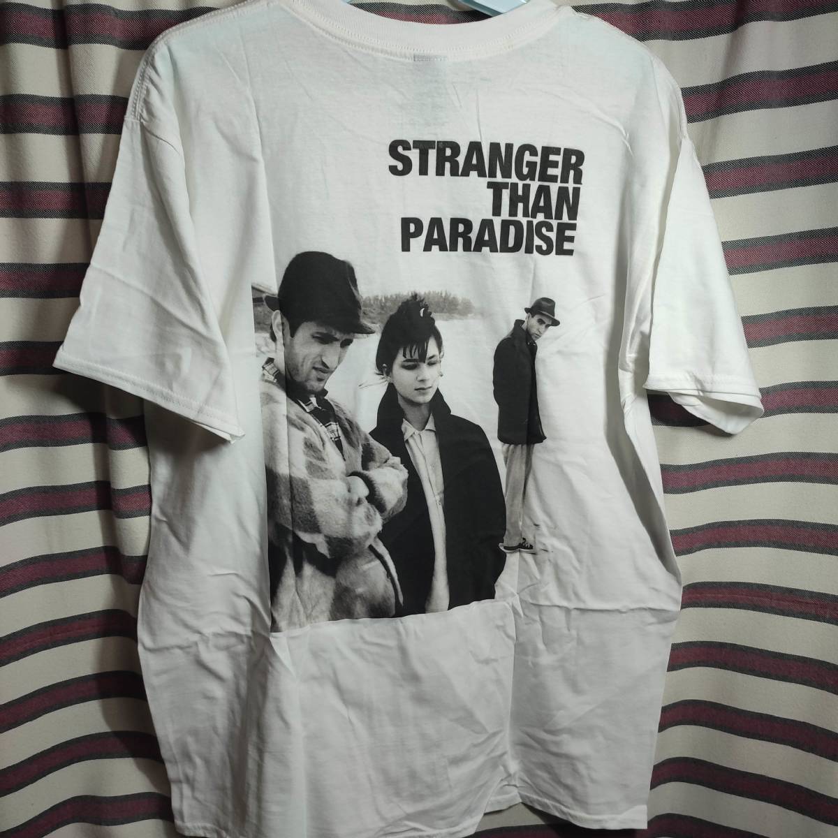 【限定SALE，人気セール】 バックプリントあり ストレンジャー ザン パラダイス Tシャツ Stranger Than Paradise BIGプリント ジム ジャームッシュ(Tシャツ)｜売買されたオークション情報、yahooの商品情報をアーカイブ公開 - Tシャツ