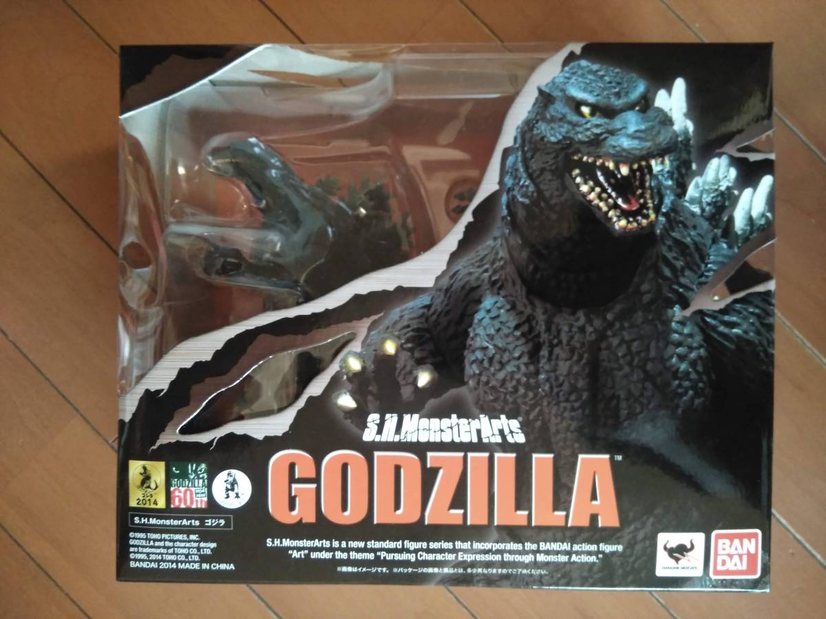最安値，100%新品 バンダイ S.H.MonsterArts ゴジラ(ゴジラ)｜売買されたオークション情報、yahooの商品情報をアーカイブ公開 - オークファン ゴジラ