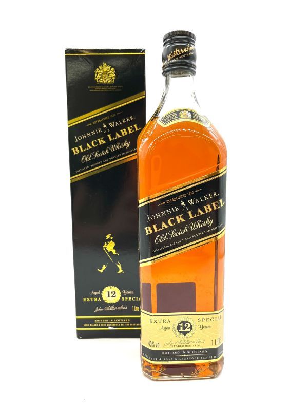 ☆未開栓☆JOHNNIE WALKER BLACK LABEL CHIVAS REGAL AGED 12 YEARS 43