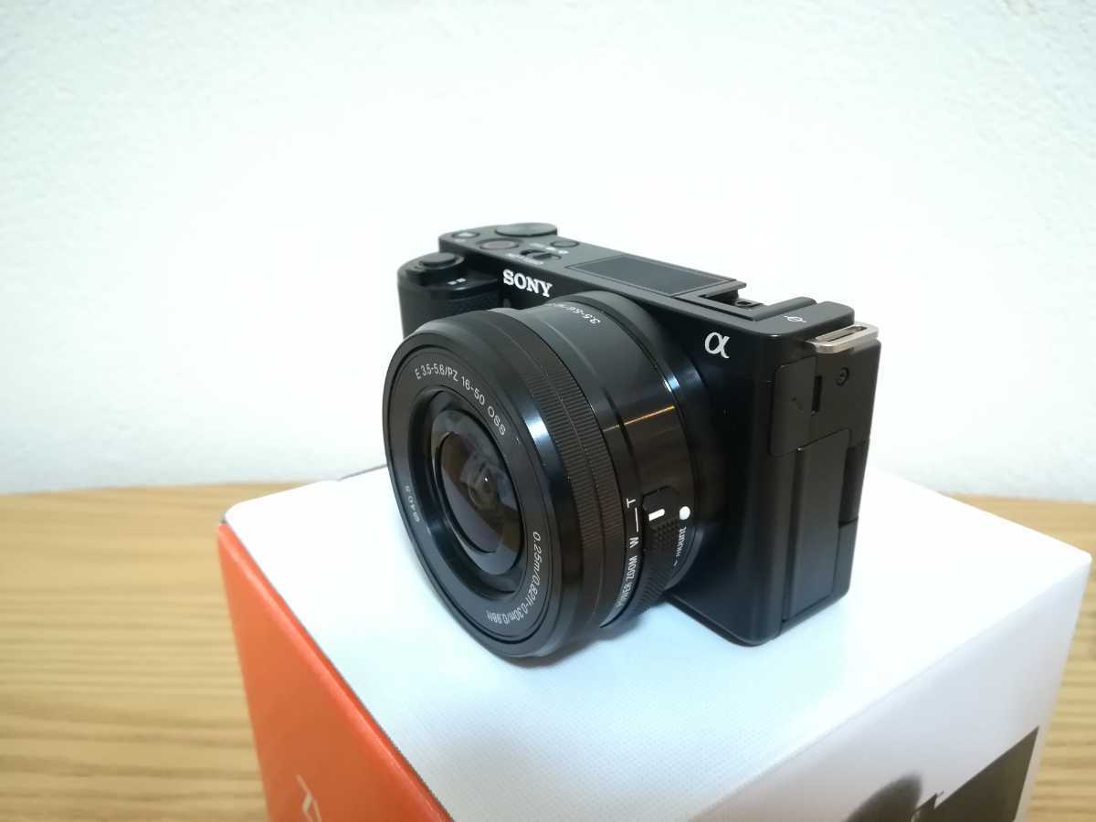 SONY VLOGCAM ZV-E10L パワーズームレンズキット ブラック VLOGCAM SONY ZV-E10 ミラーレス一眼カメラ B ZV-E10L（パワーズームレンズキット
