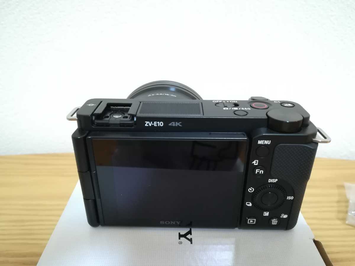 SONY VLOGCAM ZV-E10L パワーズームレンズキット ブラック VLOGCAM SONY ZV-E10 ミラーレス一眼カメラ B ZV-E10L（パワーズームレンズキット