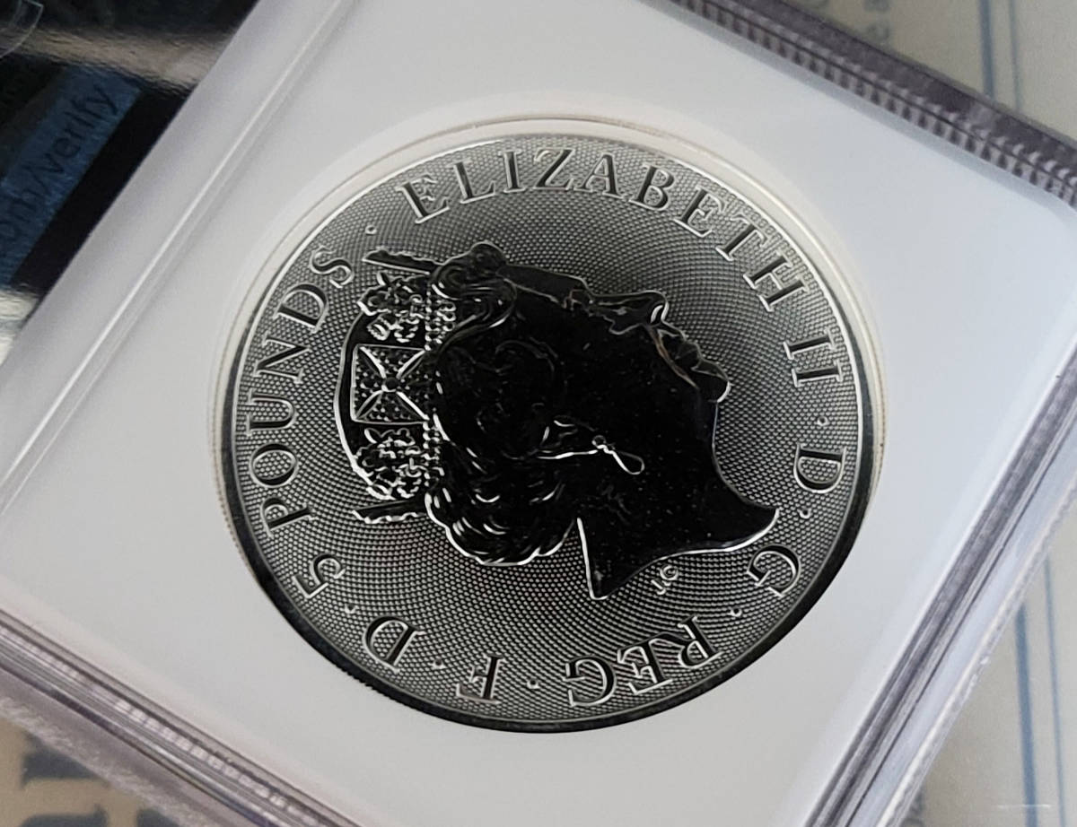 イギリス 2021年 銀貨 コンプリーター クイーンズ 0 クイーンズ