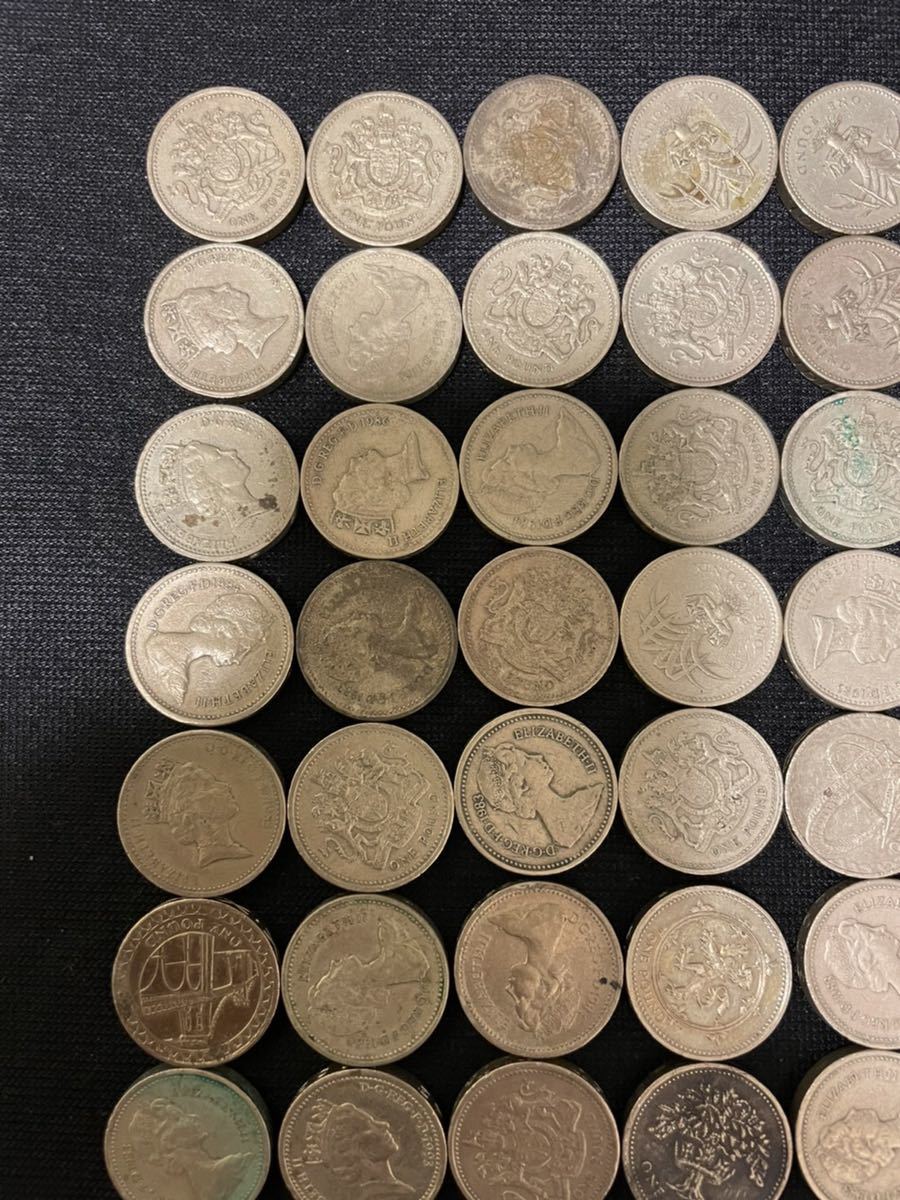 最新商品 古銭 外国貨幣 63ポンド 大量 まとめて まとめ