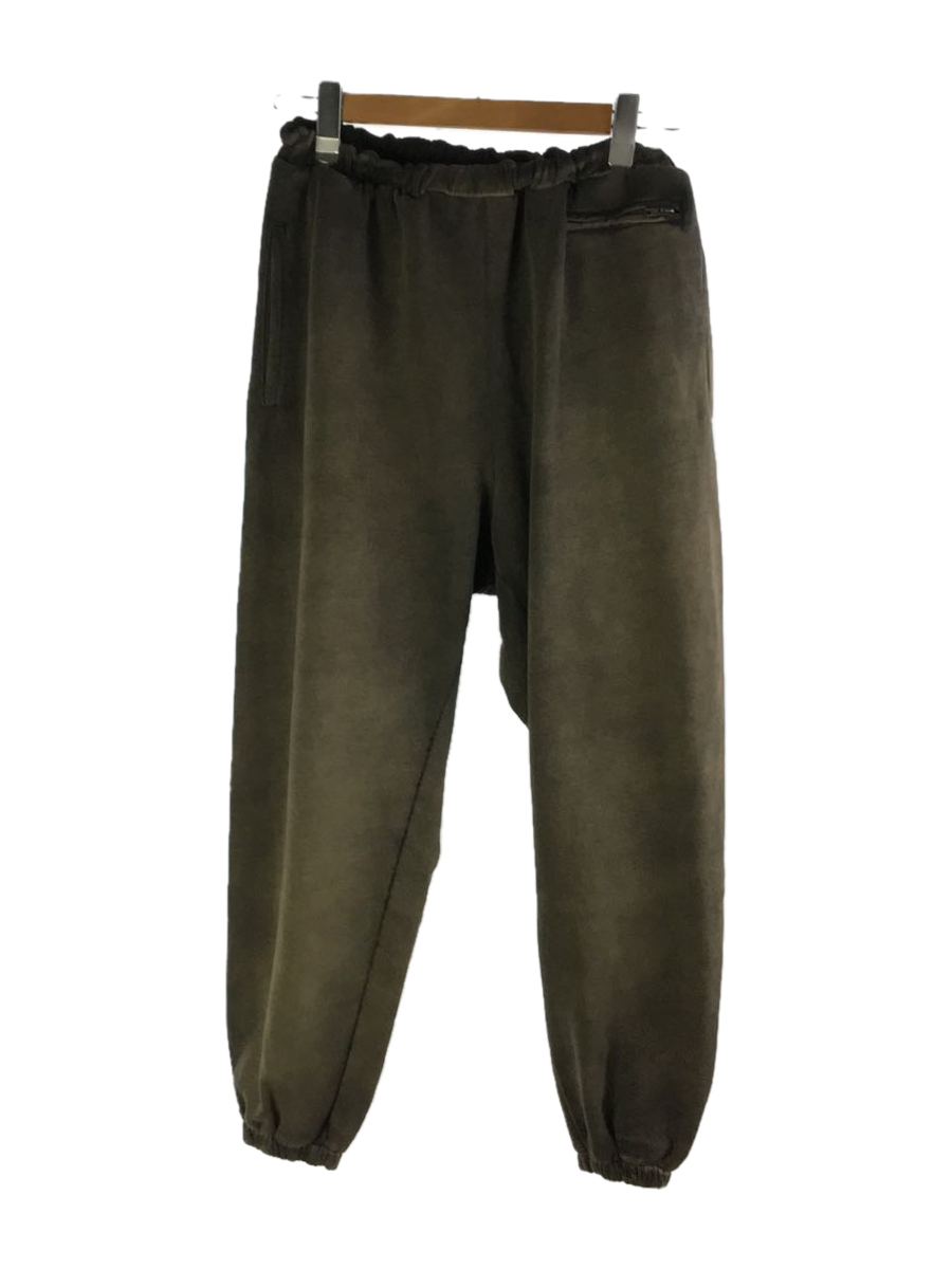 WILLY CHAVARRIA◆BIG WILLY SWEAT PANT/ASH GREY/スウェットパンツ/ボトム/M/コットン/BRW