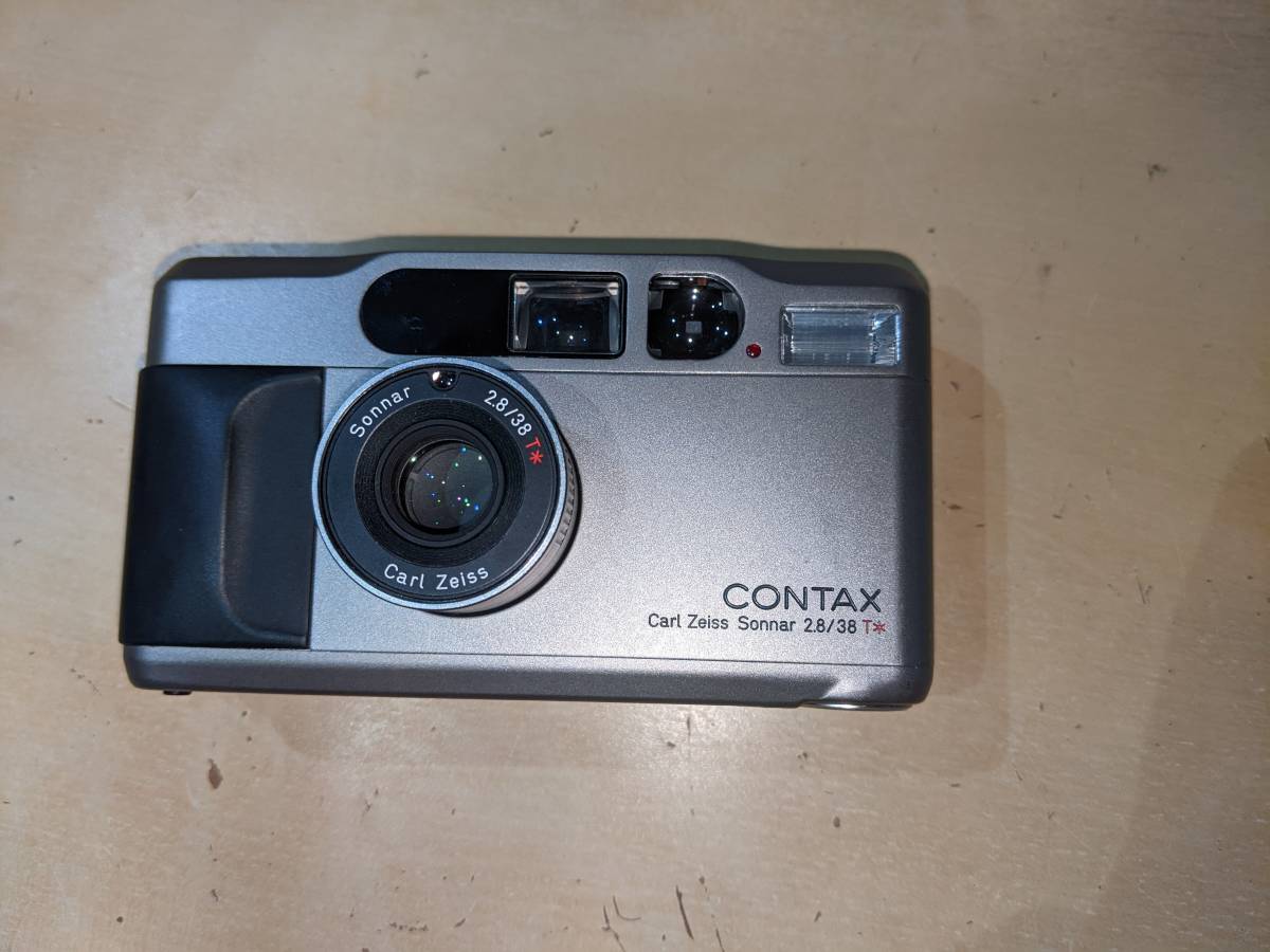 CONTAX T2 本体 シルバー　コンパクトフィルムカメラ　動作未確認 CONTAX コンタックス T2 - Yahoo!オークション 動作未確認ジャンク