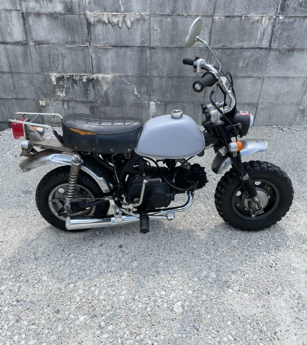 ホンダ モンキー Z50J 4Lモンキー 当時物 部品取り 書付き 武川 