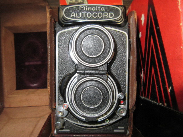 MINOLTA ミノルタ AUTOCORD オートコード ROKKOR 75mm F3.5 二眼レフ