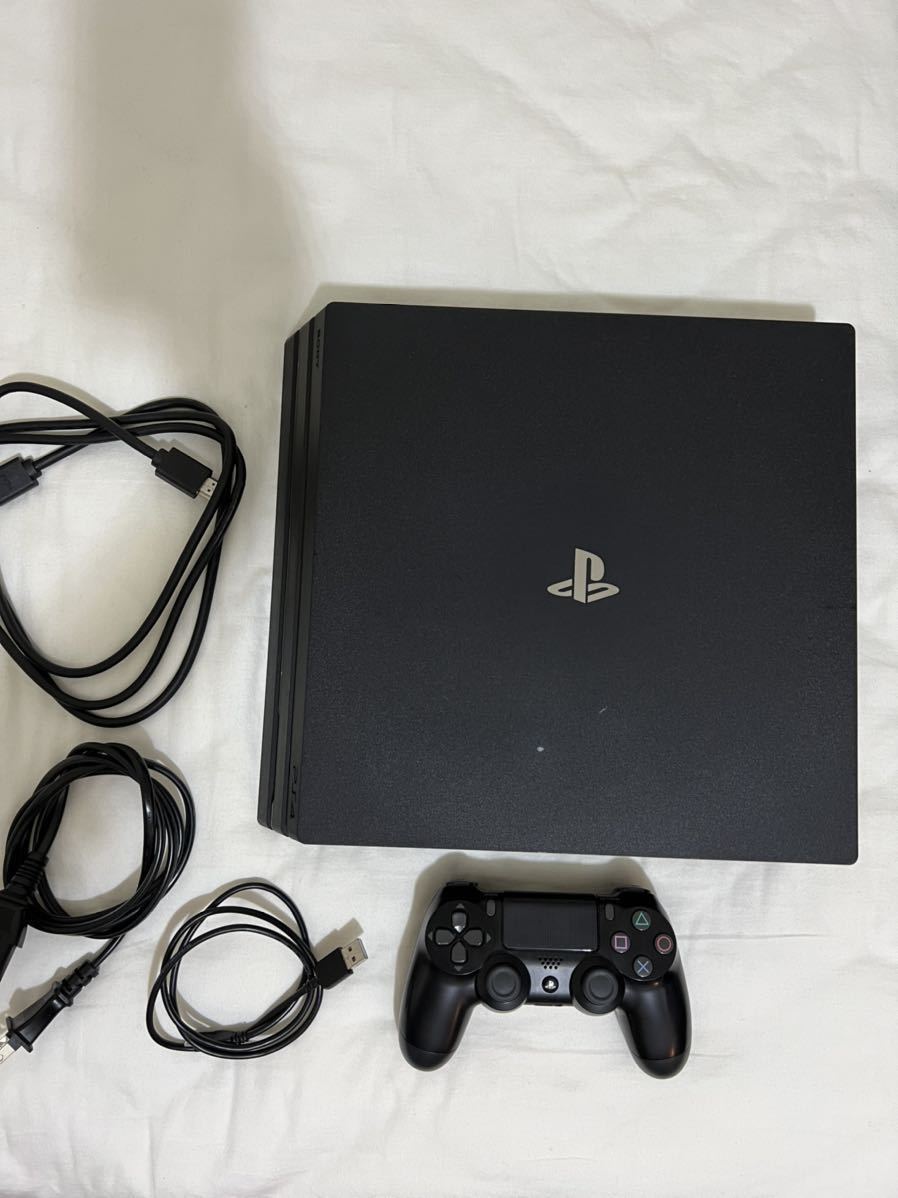 動作確認済 ps4 pro CUH-7000B 本体 コントローラー HDMIケーブル 電源 