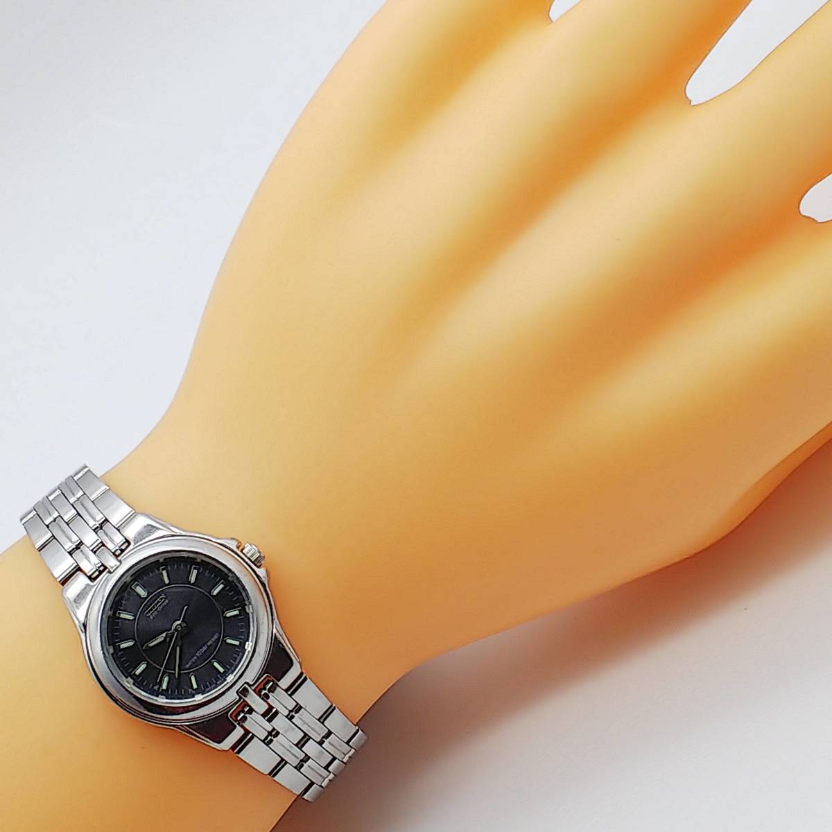 【ソーラー】作動品★シチズン★CITIZEN★エコドライブ★ECO DRIVE★E030-K16261CK　レディース/腕時計/アナログ/クォーツ