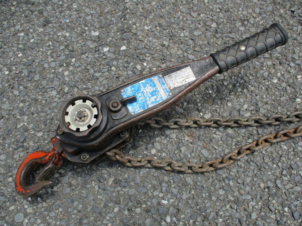 象印 ELEPHANT 1.6t エレファント YA-160 未使用品 レバーブロック 