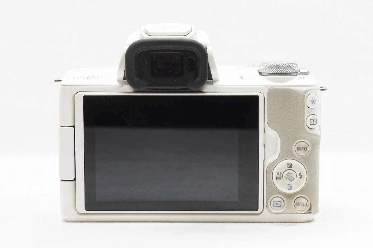 M EOS Kiss 公式通販 1円～Canon ホワイト ミラーレス デジタル一眼