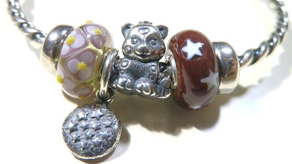 トロールビーズ☆Trollbeads☆Pan di Stelle start braceletより 