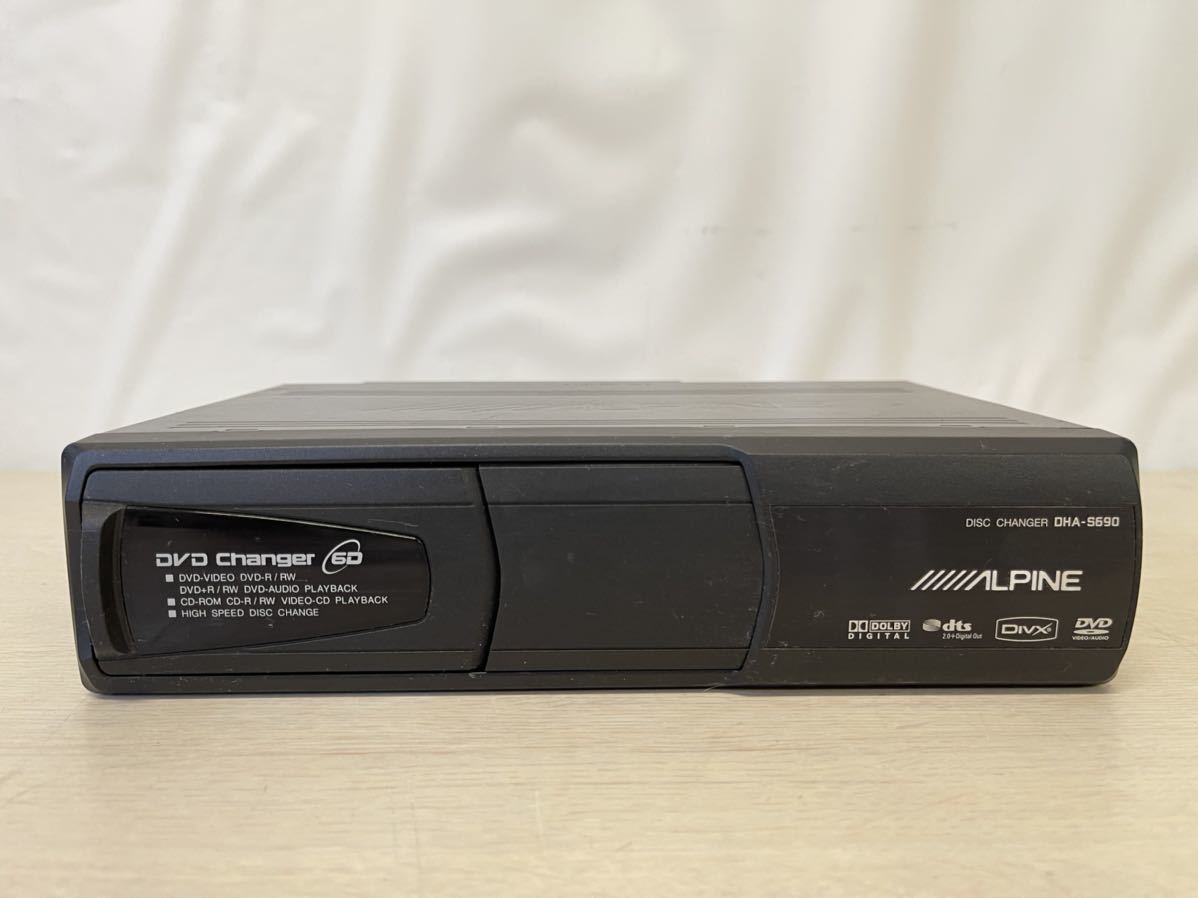 ALPINE アルパイン DVD／CDチェンジャー 6連 DHA-S690 【公式通販】