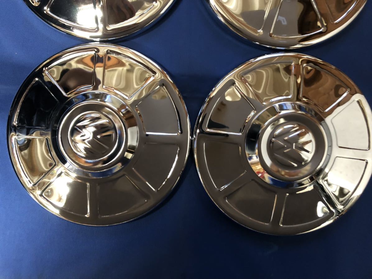 空冷 VW クローム メッキ ホイール キャップ ワーゲン ビートル タイプ 