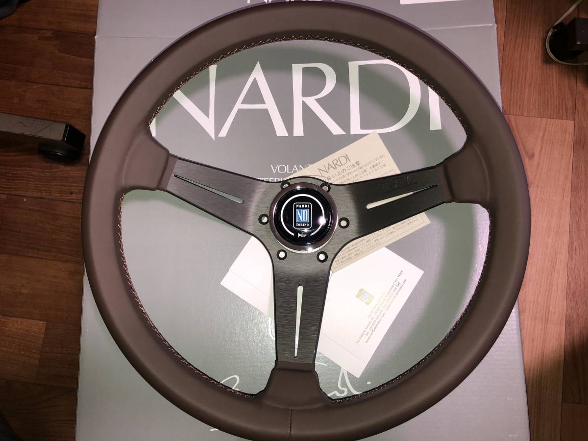 ☆ナルディ N710 NARDI 350ラリーレボリューション ブラウンレザー