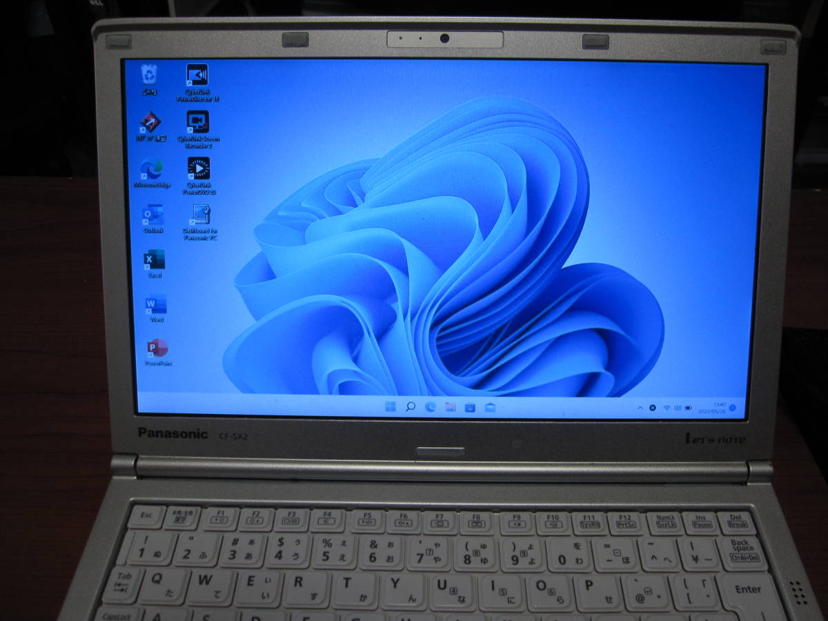☆快適 Let's Note CF-SX2 Corei5/メモリー8GB/SSD240GB/Windows11/DVD