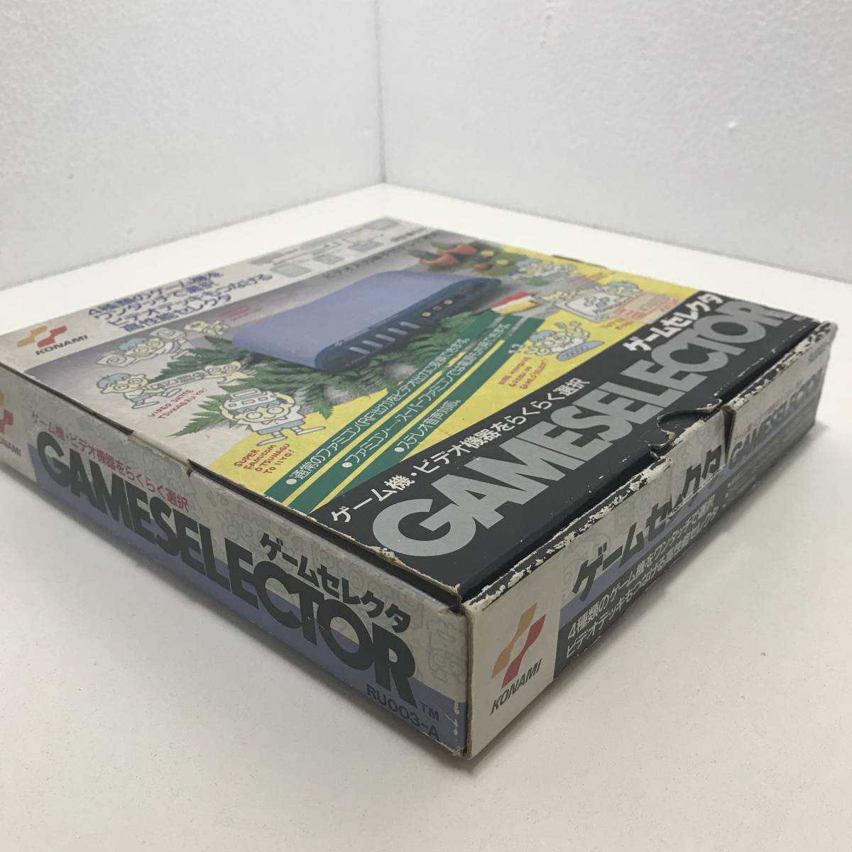 本体美品 / 動作未確認】 コナミ ゲームセレクタ RU003-A KONAMI GAME