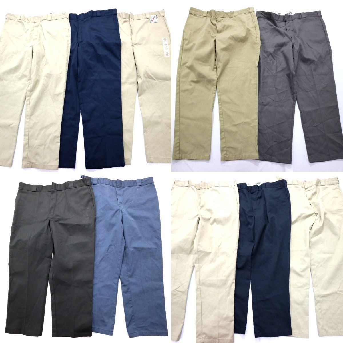 ◎ディッキーズ874 パンツ set 新品タグ ベージュ 他 (メンズ42) 10枚 