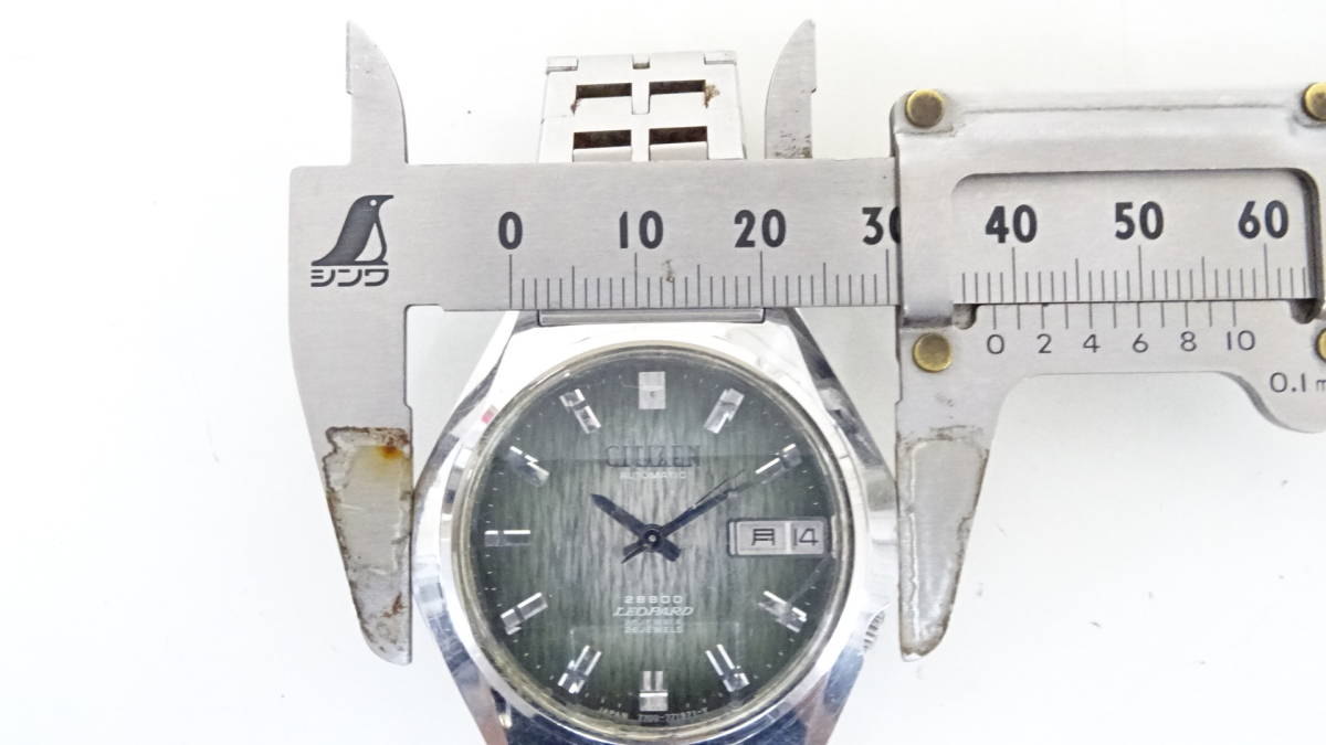 三鷹05040SM] シチズン レオパール 28800 自動巻 4-771184 他 Volga 