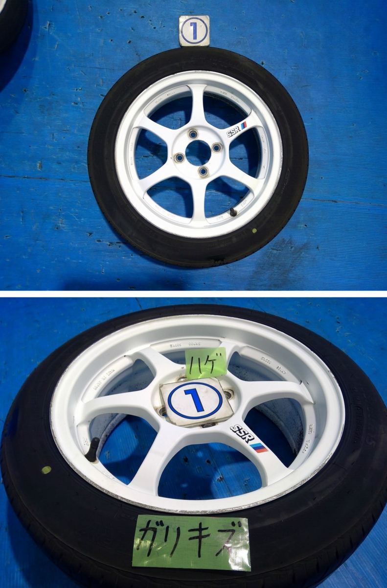 SSR TYPE-C タイプC 超軽量 15インチ アルミホイール 15x6.5J +42 4穴 