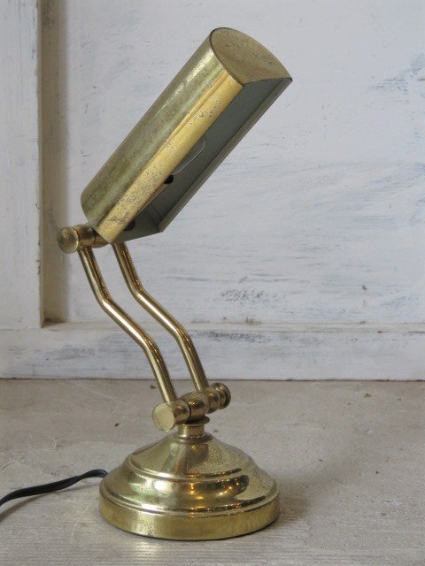 アトリエランプ バンカーズライト 電気スタンド /アンティーク ...