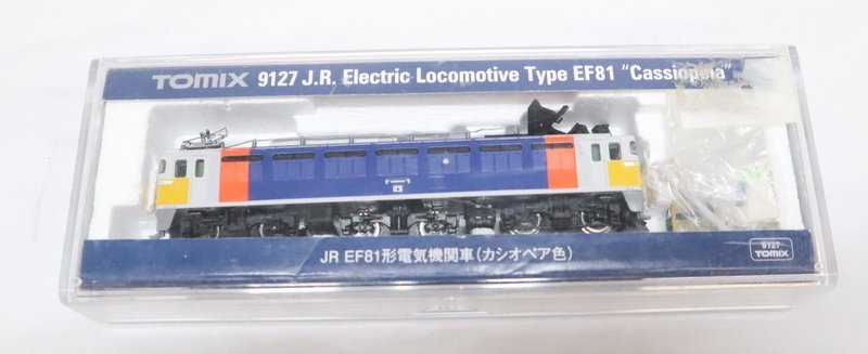 低価，豊富な TOMIX トミックス 9127 JR EF81形電気機関車 カシオペア色 通電確認済/ab3394(電気機関車)｜売買されたオークション情報、yahooの商品情報をアーカイブ公開 - オークファン 電気機関車