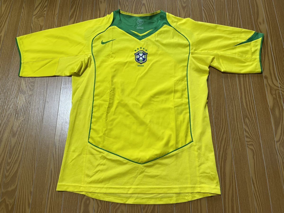 NIKE 2004 ブラジル代表 （H）ユニフォーム W杯 WorldCup COPA AMERICA