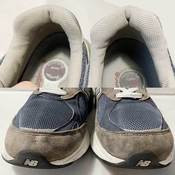 ☆【MADE IN USA】New Balance ニューバランス M990 v3 ネイビー 紺色 