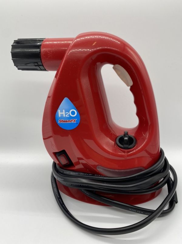 H2O スチームクリーナー デラックスセット レッド 専用クリーニング