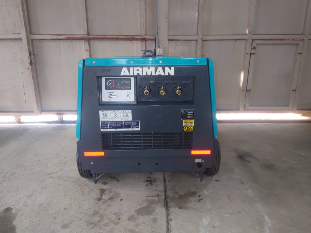 【格安，品質保証】 36時間 コンプレッサー AIRMAN(建設機械、重機)｜売買されたオークション情報、yahooの商品情報をアーカイブ公開 - オークファン 建設機械、重機