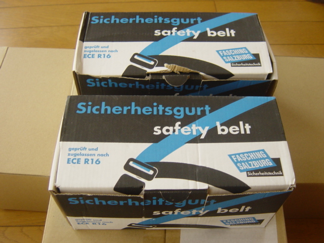 汎用シートベルト　3点式　自動巻取り　VW ビートル　取り付けブラケット付き　クラシック FIAT500　クラシック MINI　現状渡し