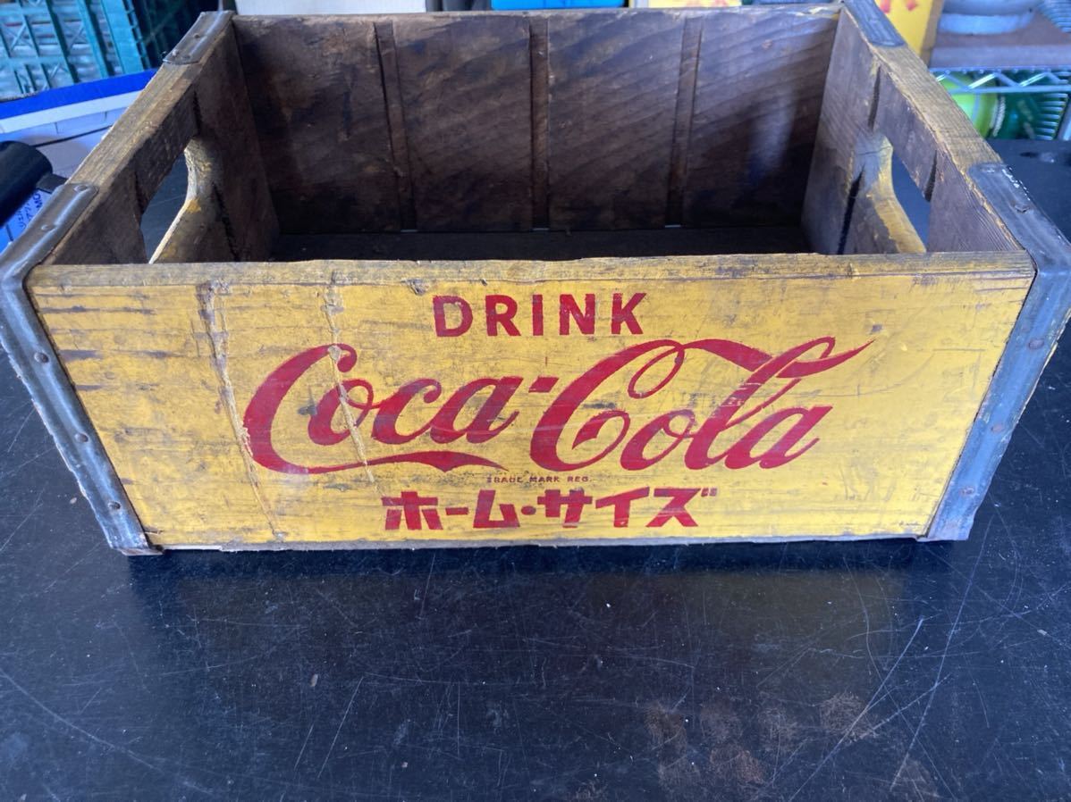 木箱 コカ・コーラ 昭和レトロ Coca Cola ボトルケース コカコーラ 