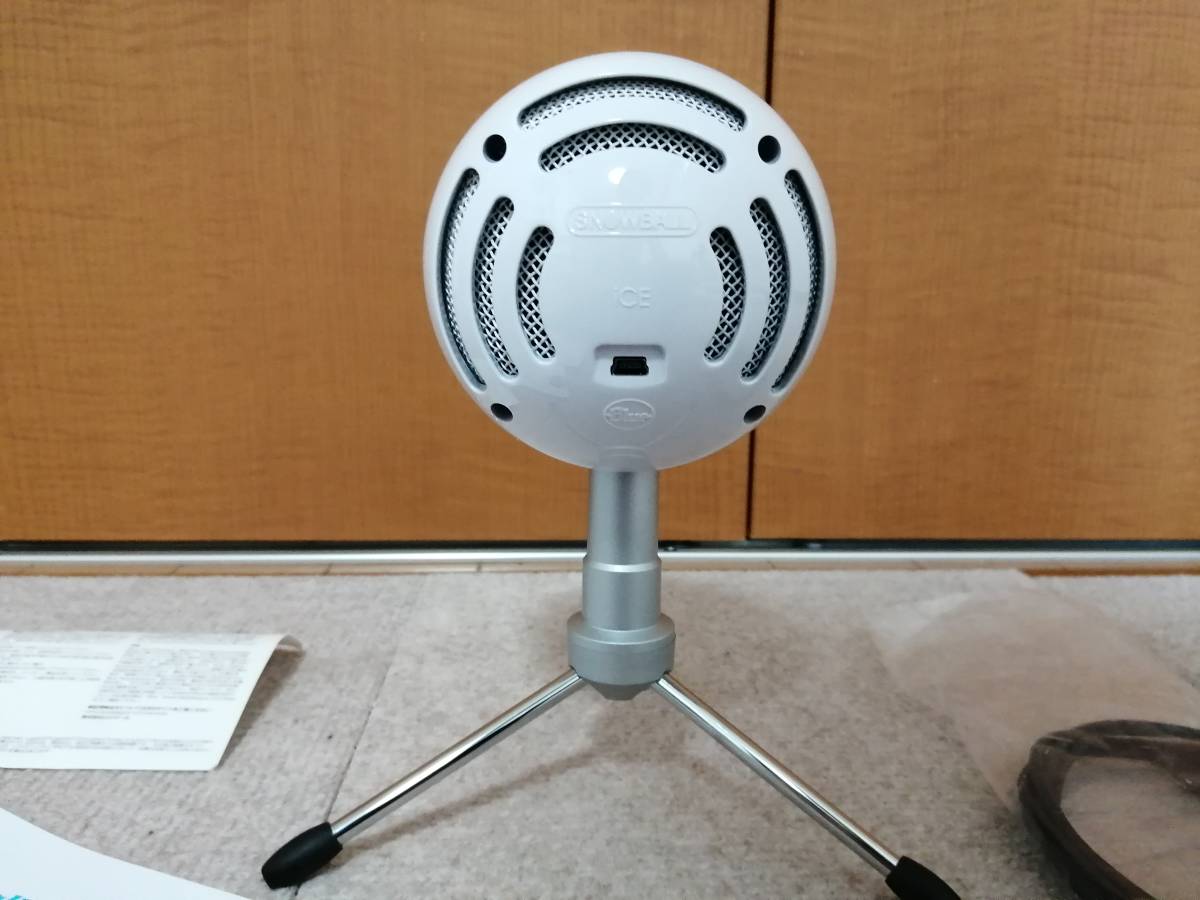 Blue Microphones Snowball iCE USB コンデンサー マイク 　スノーボール　アイス　中古品_4