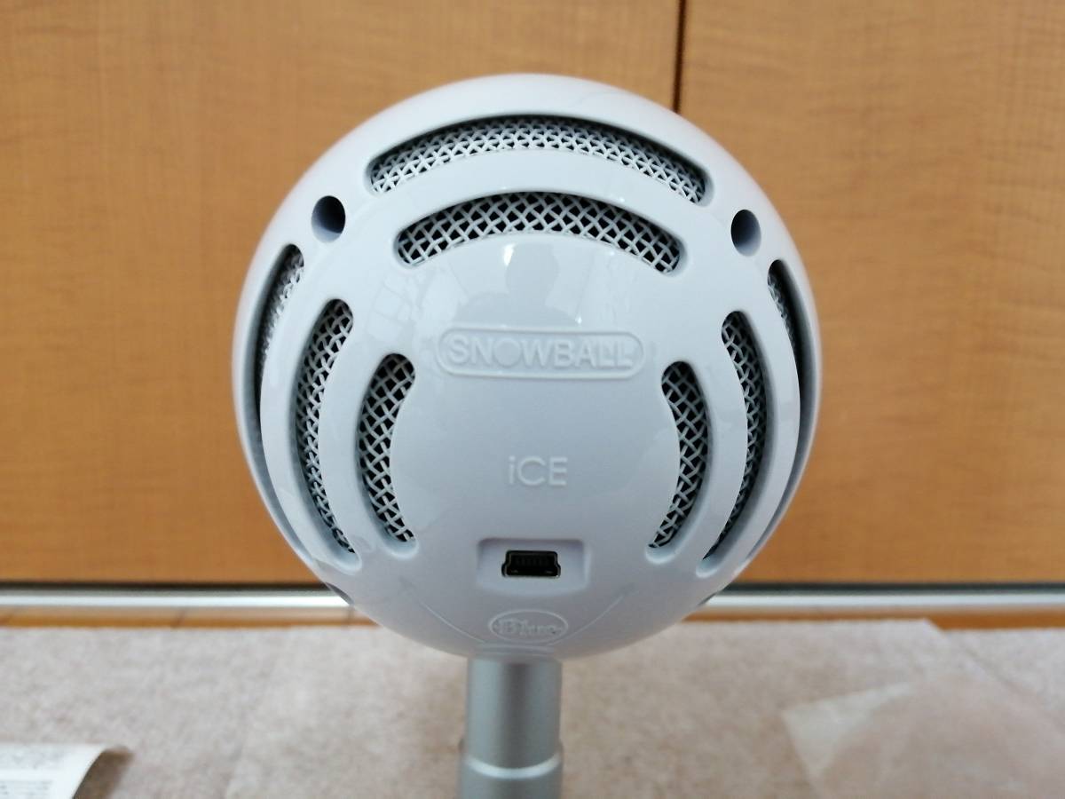 Blue Microphones Snowball iCE USB コンデンサー マイク 　スノーボール　アイス　中古品_5