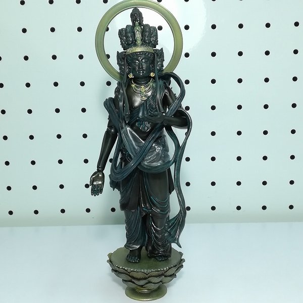 mL994a [人気] 海洋堂 リボルテックタケヤ 十一面観音 黒銅調版 竹谷  