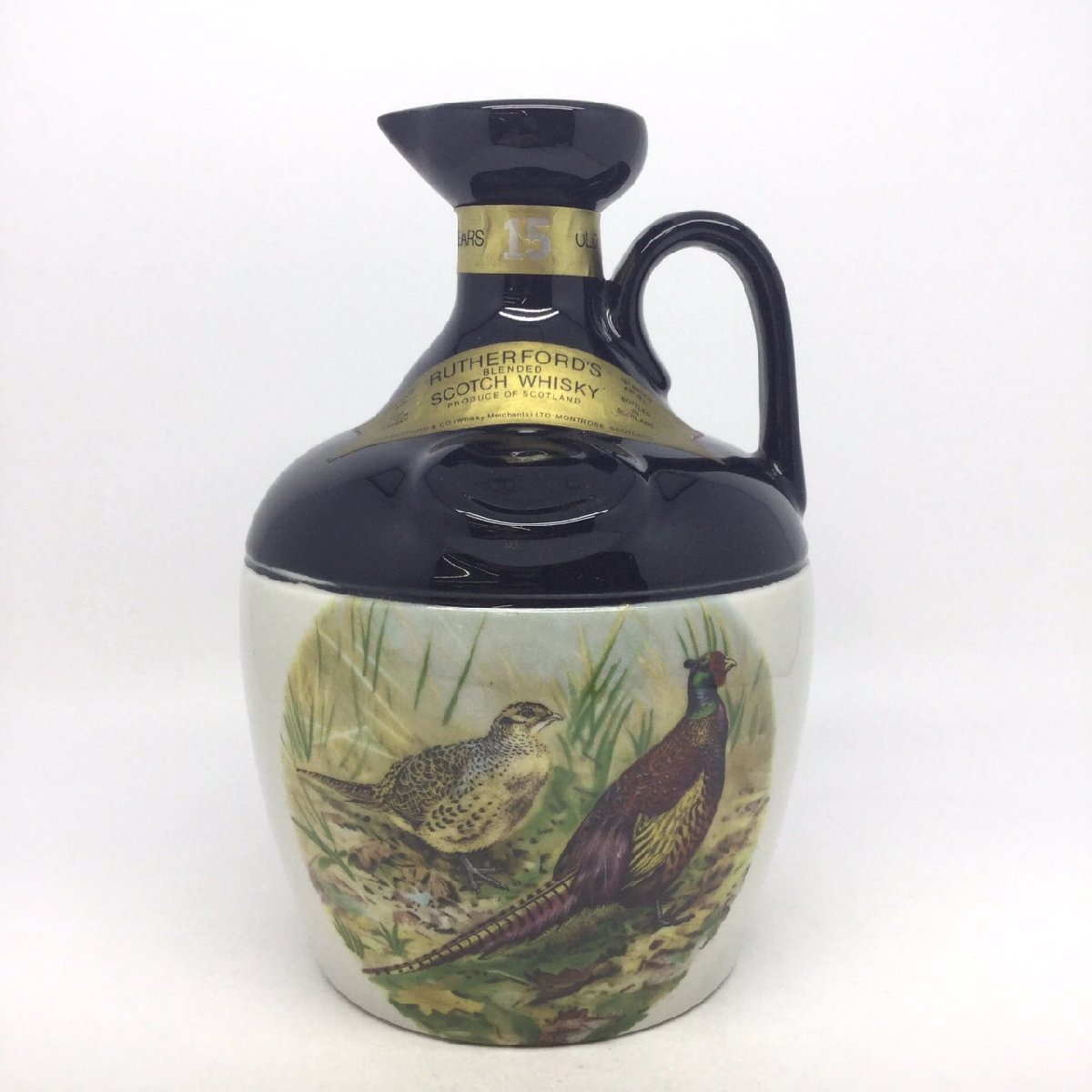 【最新作，SALE】 未開栓 ラザフォード 15年 陶器ボトル ウイスキー特級 750ml 43％ HE-1-3-128719-A(スコッチ)｜売買されたオークション情報、yahooの商品情報をアーカイブ公開 - オークファン スコッチ
