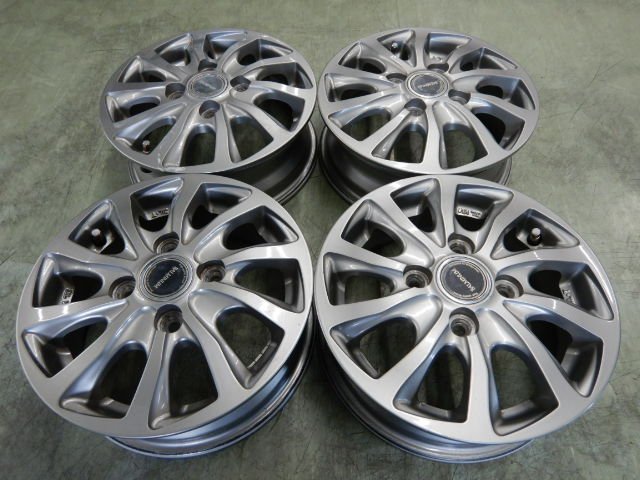 社外 BRIDGESTONE ブリヂストン BALMINUM バルミナ 12インチアルミ 4 