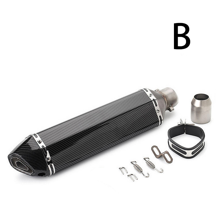 バイクスリップオンマフラー バイクサイレンサー 汎用 Bタイプ 50.8mm