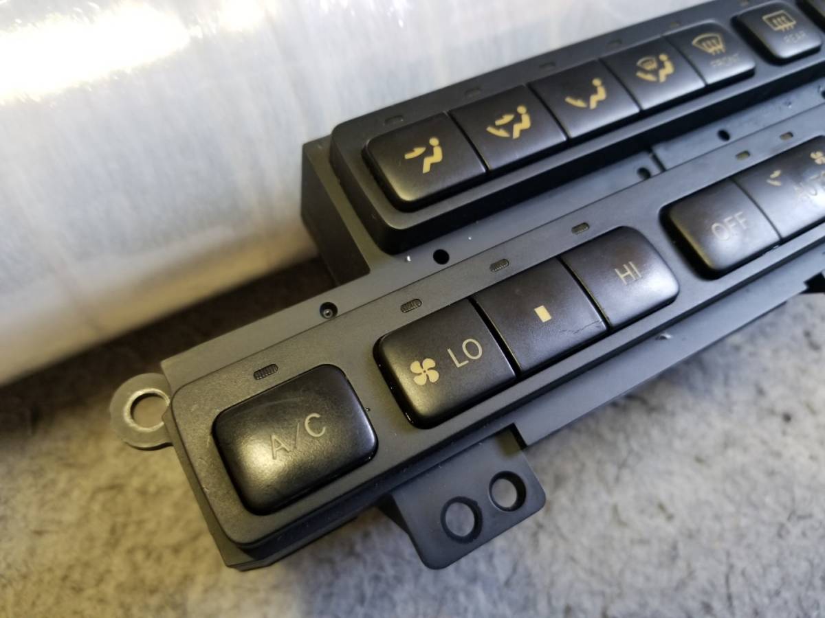 発送無料 トヨタ 純正 Jzx90 Gx90 マーク2 エアコンスイッチ 2180 エアコン Ac スイッチ 実働車外し トヨタ用 売買されたオークション情報 Yahooの商品情報をアーカイブ公開 オークファン Aucfan Com