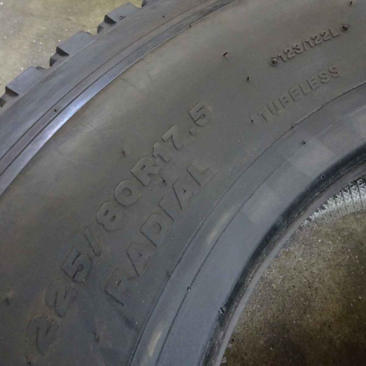売り切り特価 夏 6本SET 会社宛 送料無料 225/80R17.5 123/122 LT 