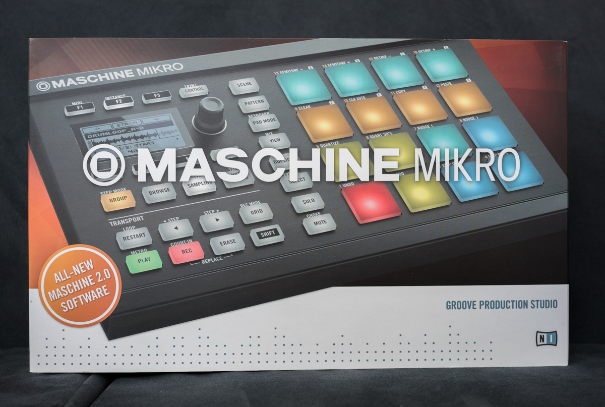Native Instruments MASCHINE MIKRO MK2 黒 ライセンス移行可 Sampler / Groove ...