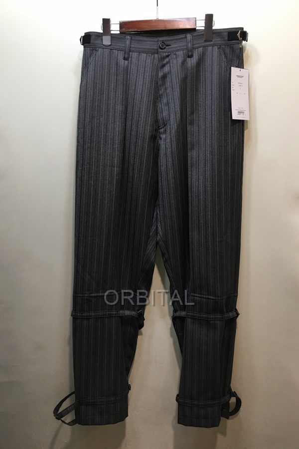 経堂) UNDERCOVER アンダーカバー 20AW ボンテージパンツ ストライプ 