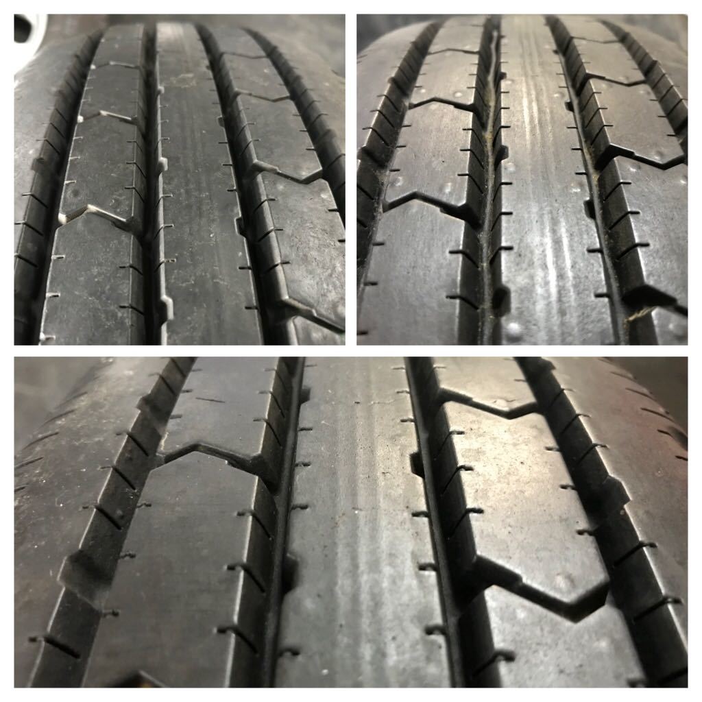 トヨタダイナルートバンで使用してスタッドレス、溝あり、195/75/R15が