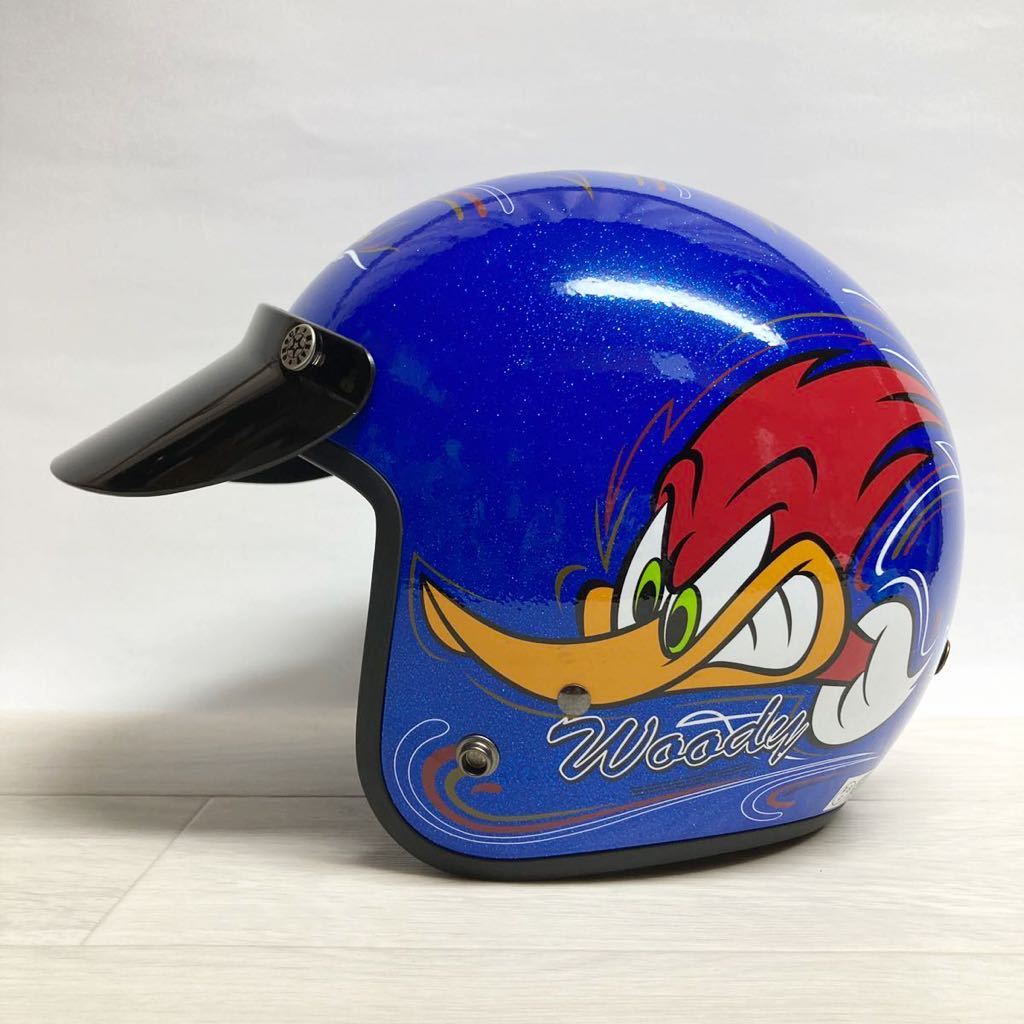 美品！☆WOODY WOODPECKER ウッディーウッドペッカー OGK KABUTO BOB-K